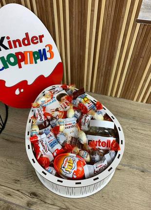 Kinder бокс из сладостей для ребенка или девушки  sweet_box_cv_4 фото