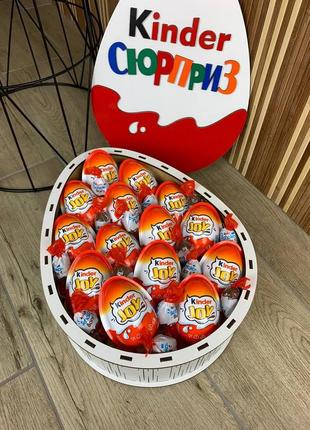 Kinder бокс из сладостей для ребенка или девушки  sweet_box_cv_5 фото