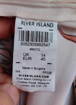 Оригинальные яркие брюки кюлоты бренда river island7 фото