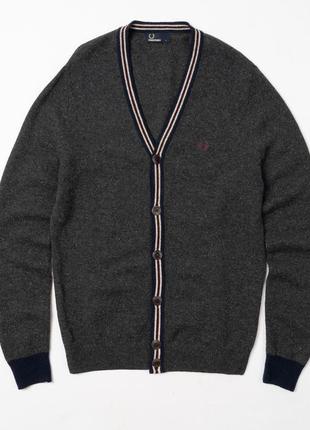 Fred perry cardigan&nbsp;мужской свитер кардиган