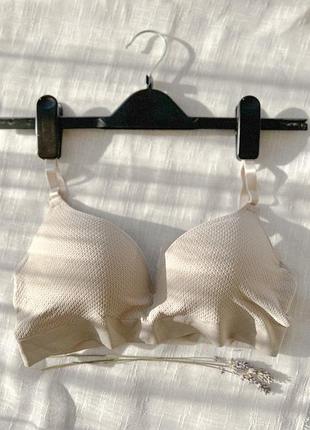 Женский бюстгальтер-топ пушап серый