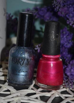 Фірмовий лак для нігтів orly nail color collection америка + подарунок1 фото