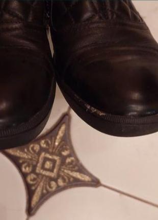 Женские кожаные сапоги, размер 36 на стопу 23,5 см.5 фото