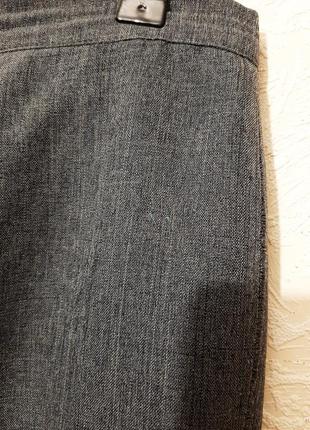 Штаны баталы брюки серые классика большой размер 56-58-60 женские + нюанс7 фото