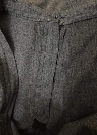Штаны баталы брюки серые классика большой размер 56-58-60 женские + нюанс8 фото