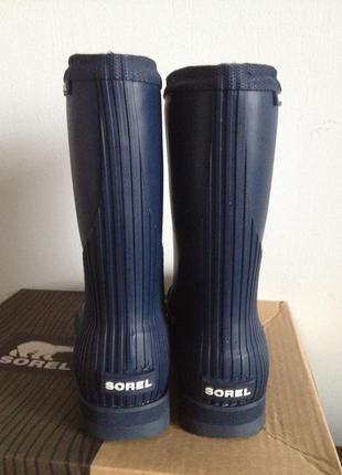 Резиновые сапоги sorel rain boot gloss4 фото