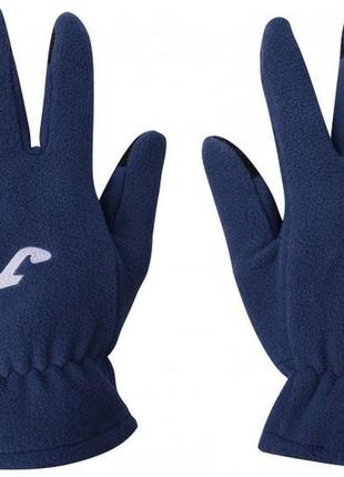 Перчатки флисовые joma winter gloves синий муж 10 winter11-111 10