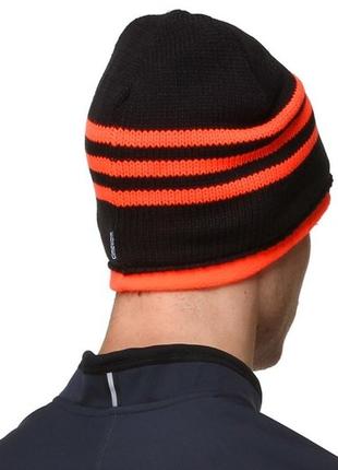 Теплая двусторонняя шапка adidas winter sport beanie5 фото