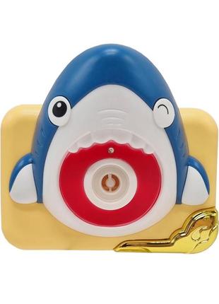 Генератор мильних бульбашок "акула" bambi 579-9 зі світлом та звуком (жовтий)