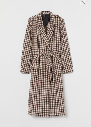 Стильньное пальто h&m