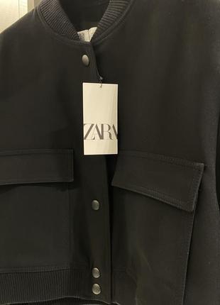 Куртка ⁇ бомбер женская zara