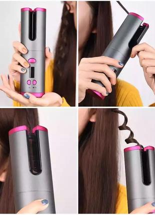Беспроводной стайлер для завивки волос ramindong hair curler rd-0603 фото