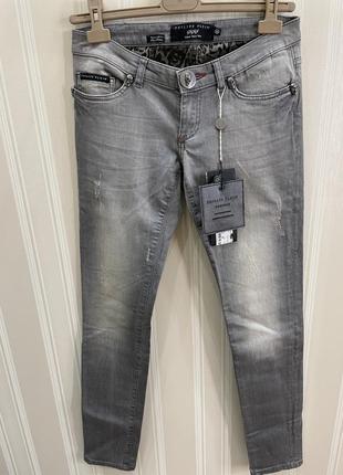 Джинсы женские philipp plein. оригинал. размер 27-28