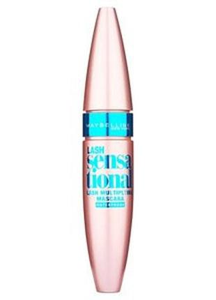 Maybelline maybelline lash sensational waterproof чорна 9.5 мл1 фото