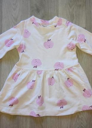 Платье на девочку,осень, 12-18 месяцев, размер 80