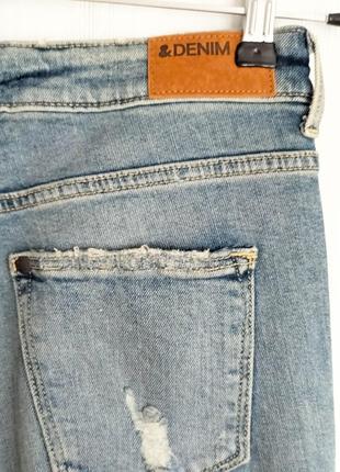Новые джинсы h&amp;m, размер s, m.9 фото