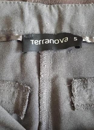 Женские серые классические штаны, брюки, р.с, терранова4 фото