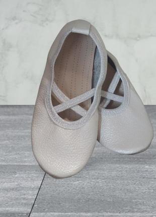 Чешки, балетки из натуральной кожи.
