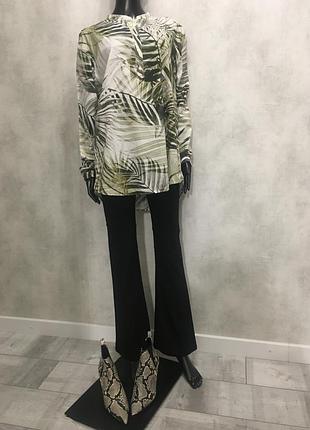 Трендовая котоновая оверсайз рубашечка от zara из новых коллекций