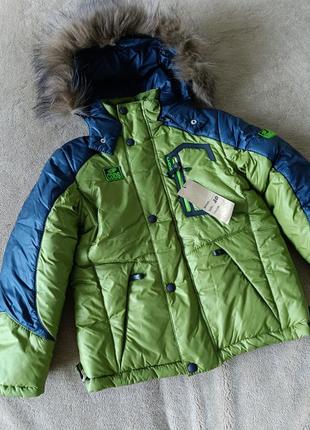 Зимняя теплая куртка для мальчика1 фото