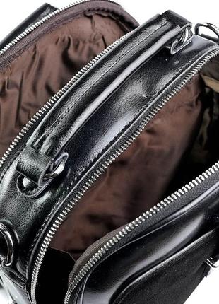 Жіночий шкіряний рюкзак сумка шкіряна портфель зі шкіри3 фото