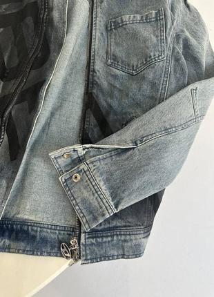 Костюм двойка diesel джинсовая юбка и куртка5 фото