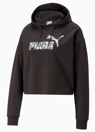 Черное женское худи puma summer splash women's hoodie новое оригинал сша5 фото