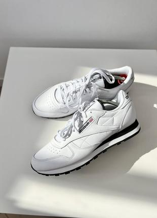 Кроссовки reebok classic leather