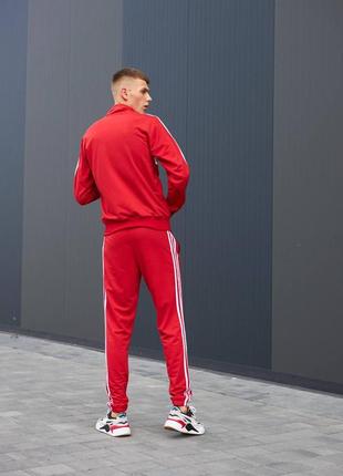 Спортивний костюм adidas кофта на блискавці з кишенями чоловічий спортивний костюм повсякденний9 фото