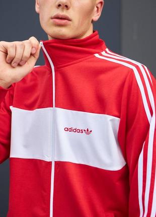 Спортивний костюм adidas кофта на блискавці з кишенями чоловічий спортивний костюм повсякденний4 фото