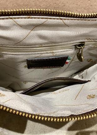 Мужская кожаная сумка планшет мессенджер барсетка из натуральной кожи италия шкіряна сумка5 фото