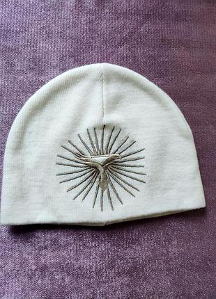 Швецкого бренда five белая шапка мужская с принтом seasons