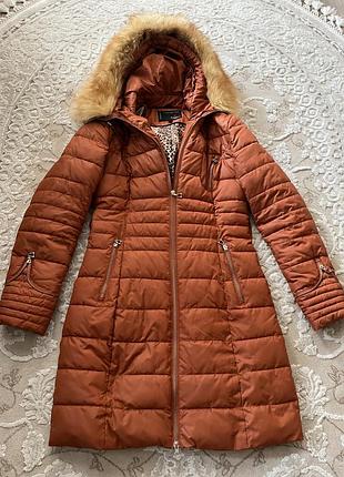 Куртка з натуральним хутром лиса