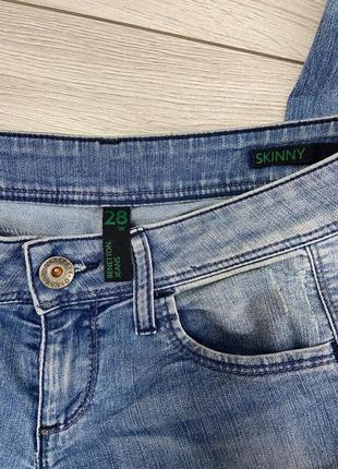 Джинси skinny benetton jeans6 фото