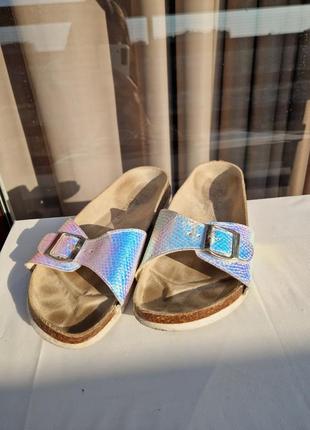 Биркенштоки шлепанцы хамелеон биркин  birkenstock ортопедические3 фото