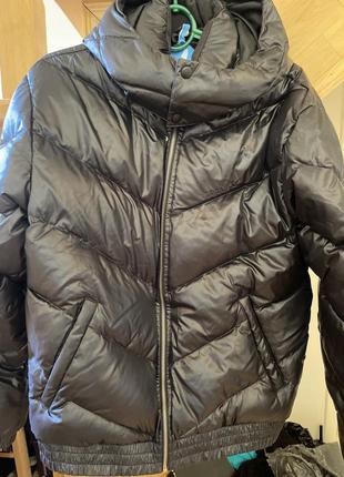 Мужская зимняя куртка adidas пуховик