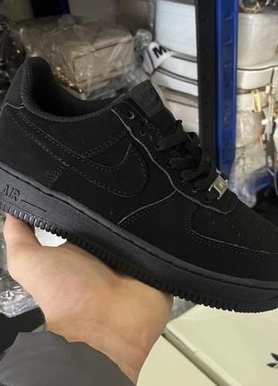 Кроссовки nike air force black