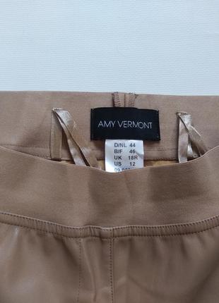 Новые кожаные лосины леггенсы брюки amy vermont3 фото