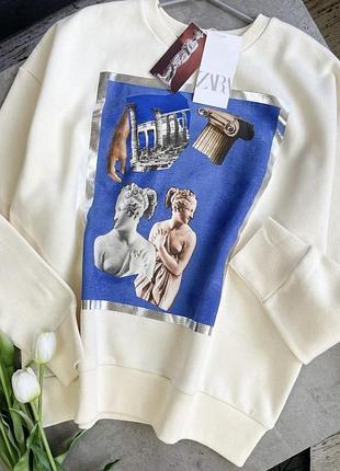 Шикарный свитшот zara