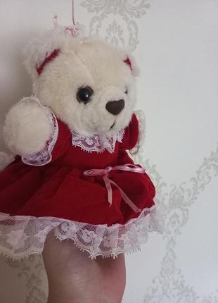 Ведмедик тедді teddi дівчинка в платті