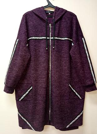 Кардиган ангора софт, великий розмір 622 фото