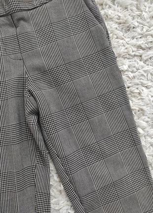 Брюки в клетку хs р от forever 212 фото