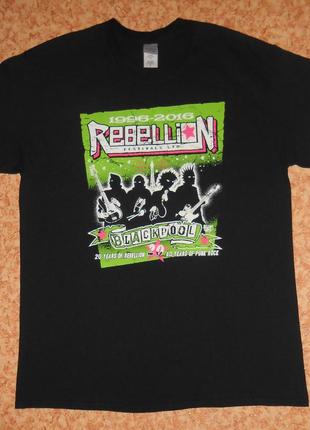 Футболка rebellion punk festival/панк рок5 фото