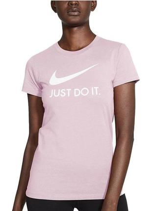 Нежная стильная футболка nike just do it оригинал