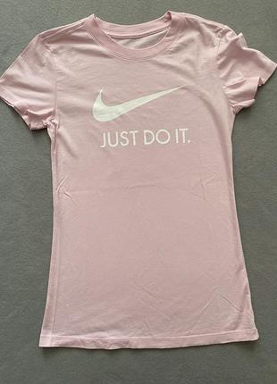 Нежная стильная футболка nike just do it оригинал2 фото