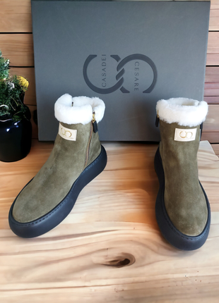 Зимние ботинки c.сasadei италия оригинал1 фото