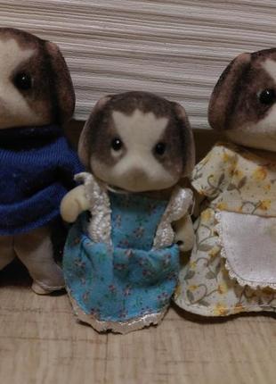 Сім'я  собак sylvanian families1 фото