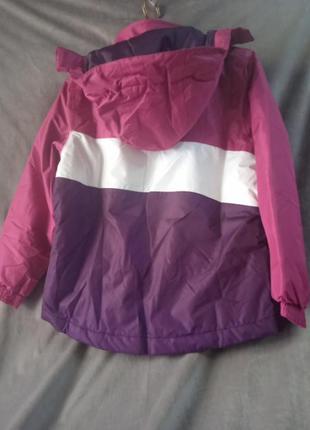 Курточка лижна для дівчинки, р.122-1282 фото