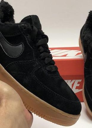 Кроссовки Nike Air Max DeNoir in Black and Anthracite 1 low на меху2 фото