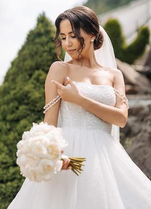 Волшебное свадебное платье3 фото